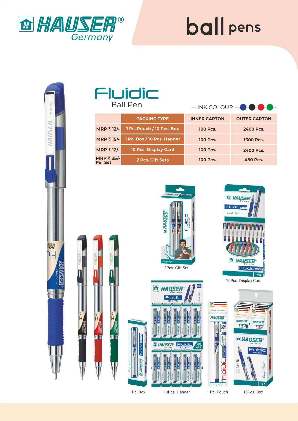 Fluidic Ball Pen