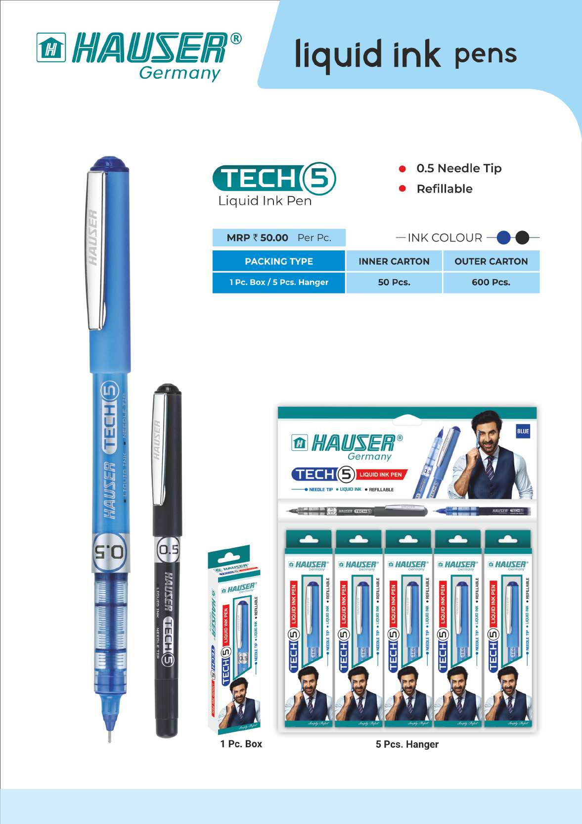 TECH5 Liquid Ink Pen