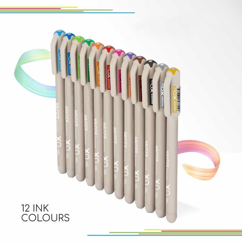 XO Colours Gel Pen- Pack of 100