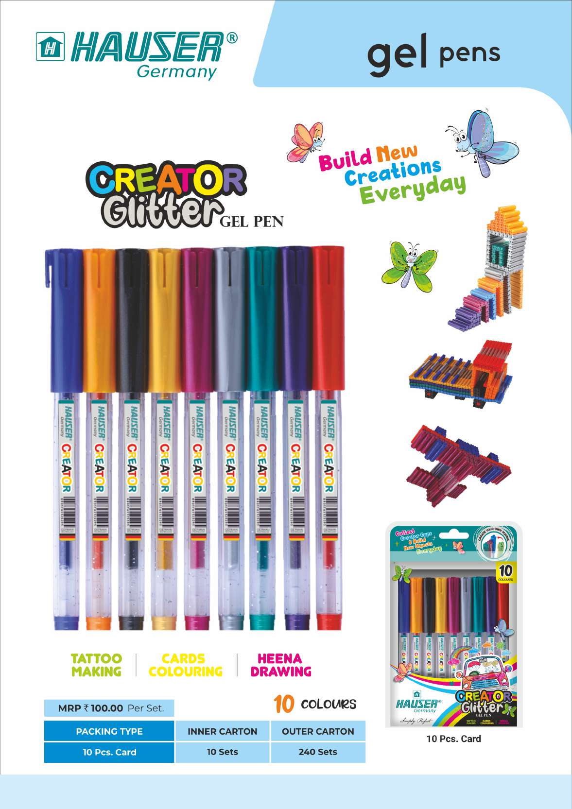 Creator Glitter Gel Pen