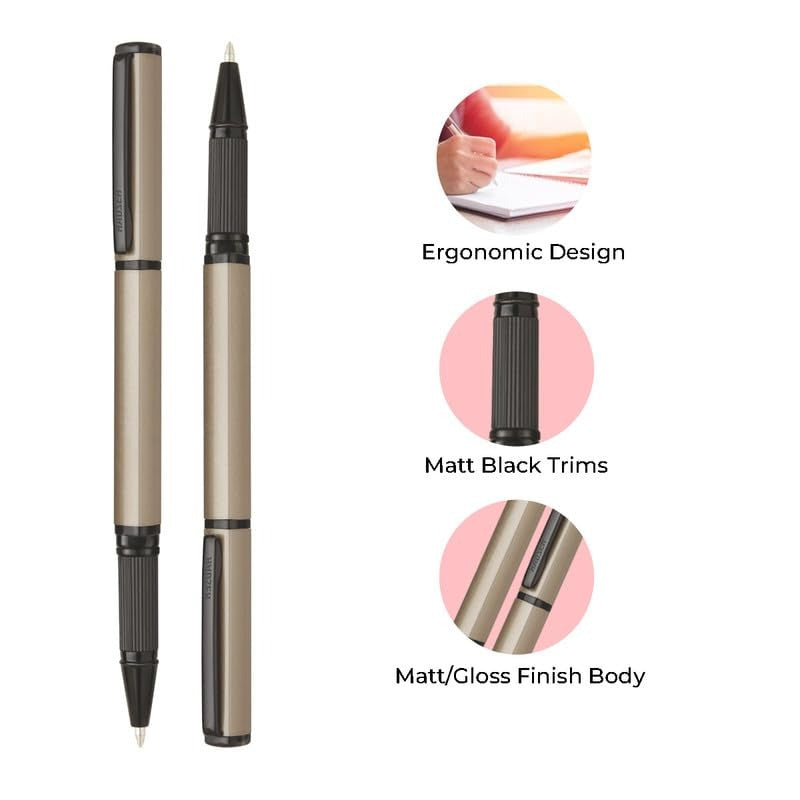QUAD Designer Metal Roller Pen