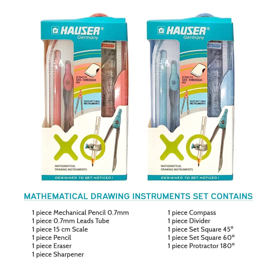 Mathematical Drawing Instruments- Pack of 100
