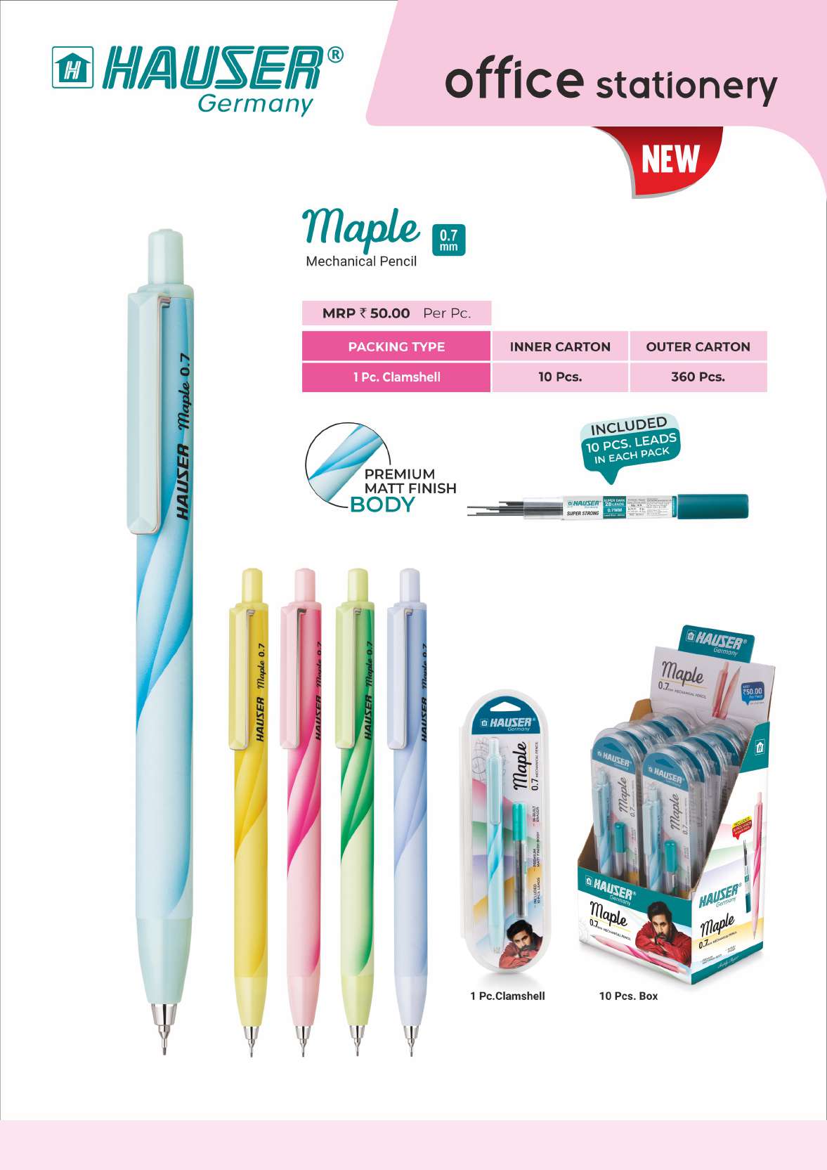Maple Mechanical Pencil