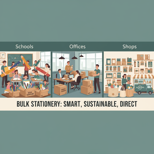 Schools, Offices & Shops: Save Big on Direct-Sourced Stationer
