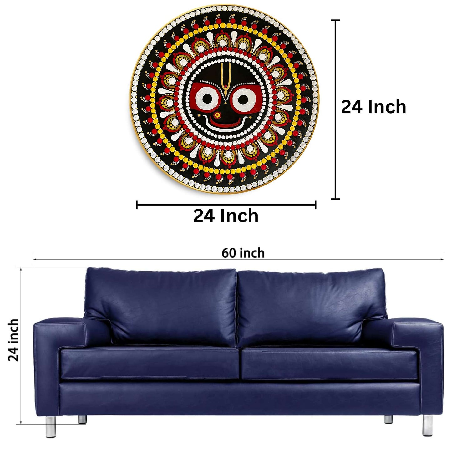 Round Wall Painting