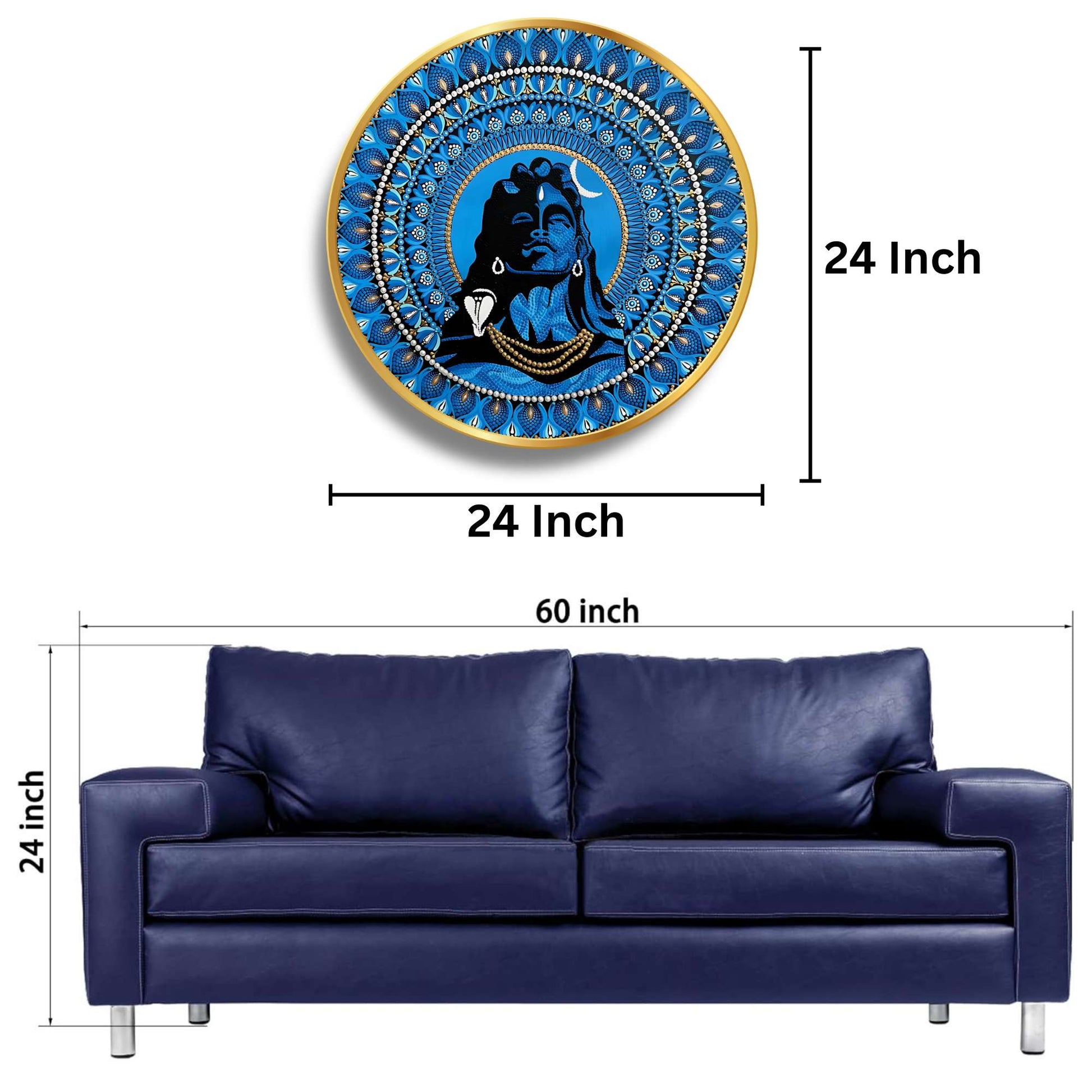 Round Wall Painting