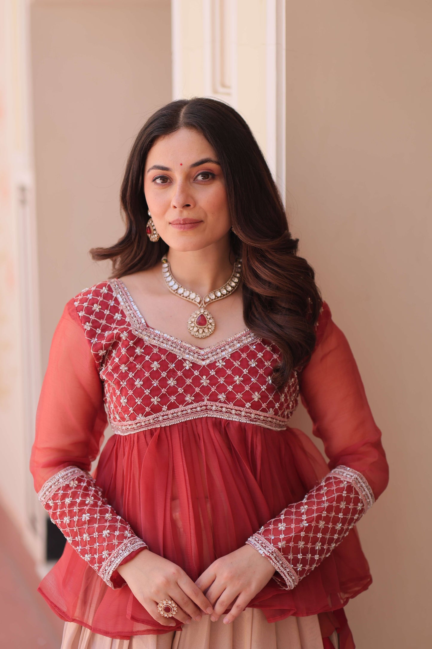 Premium Ready-made Lehenga Choli Set