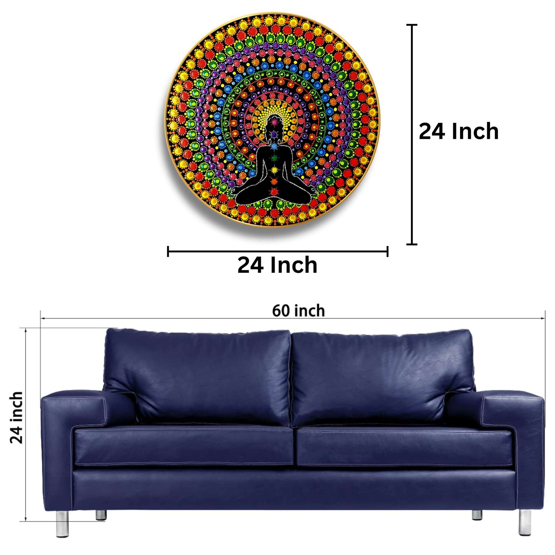 Round Wall Painting