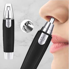 Portable nose hair trimmer