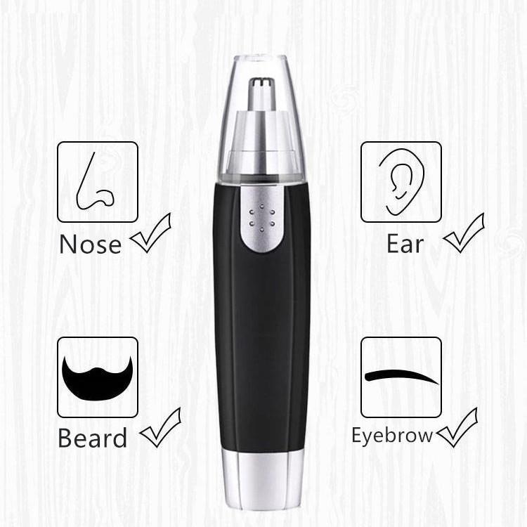 Portable nose hair trimmer