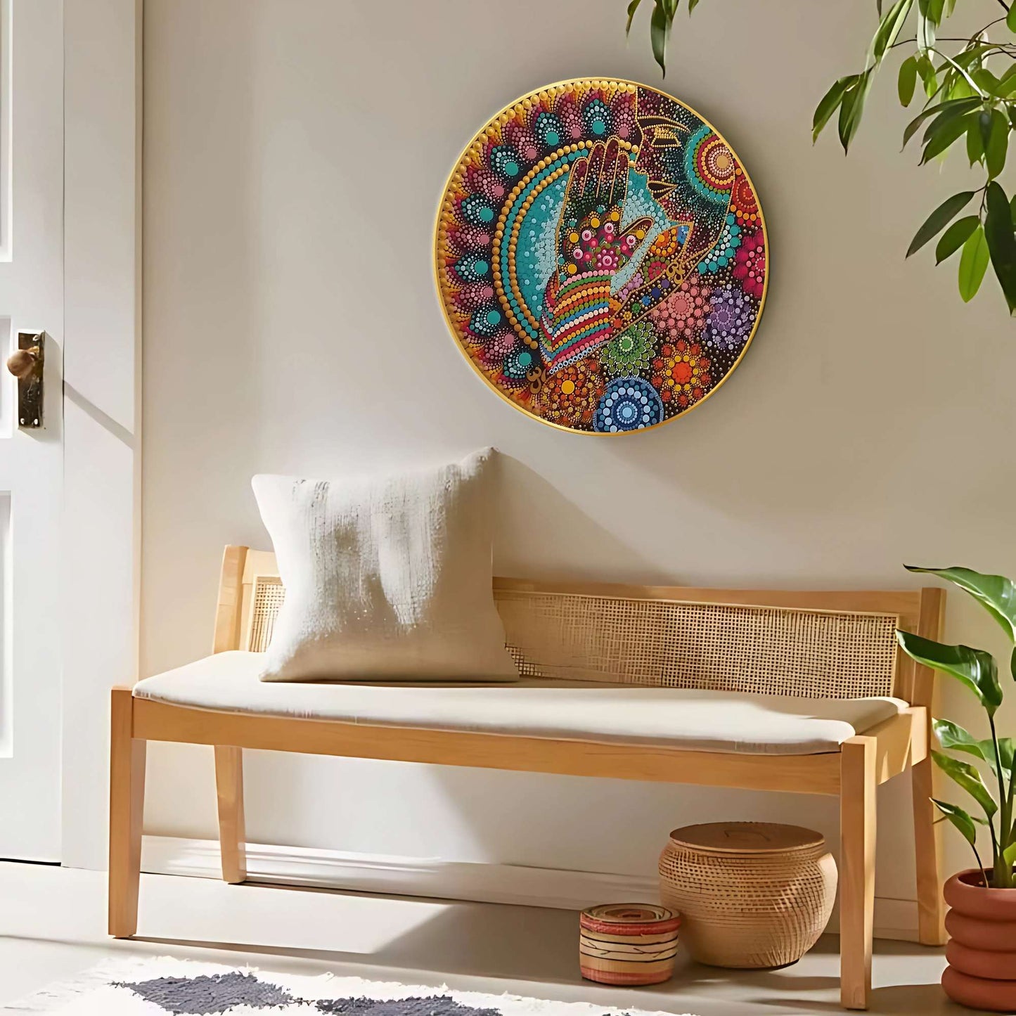 Round Wall Painting