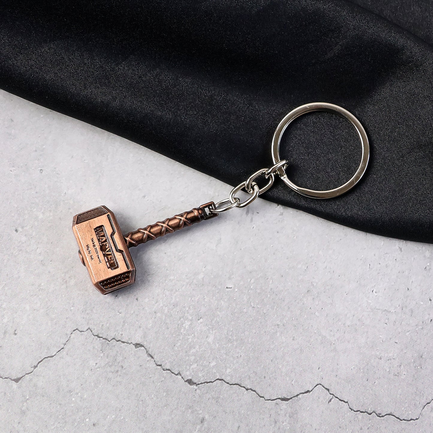 Metal Hammer Shape Keychain (1 Pc)