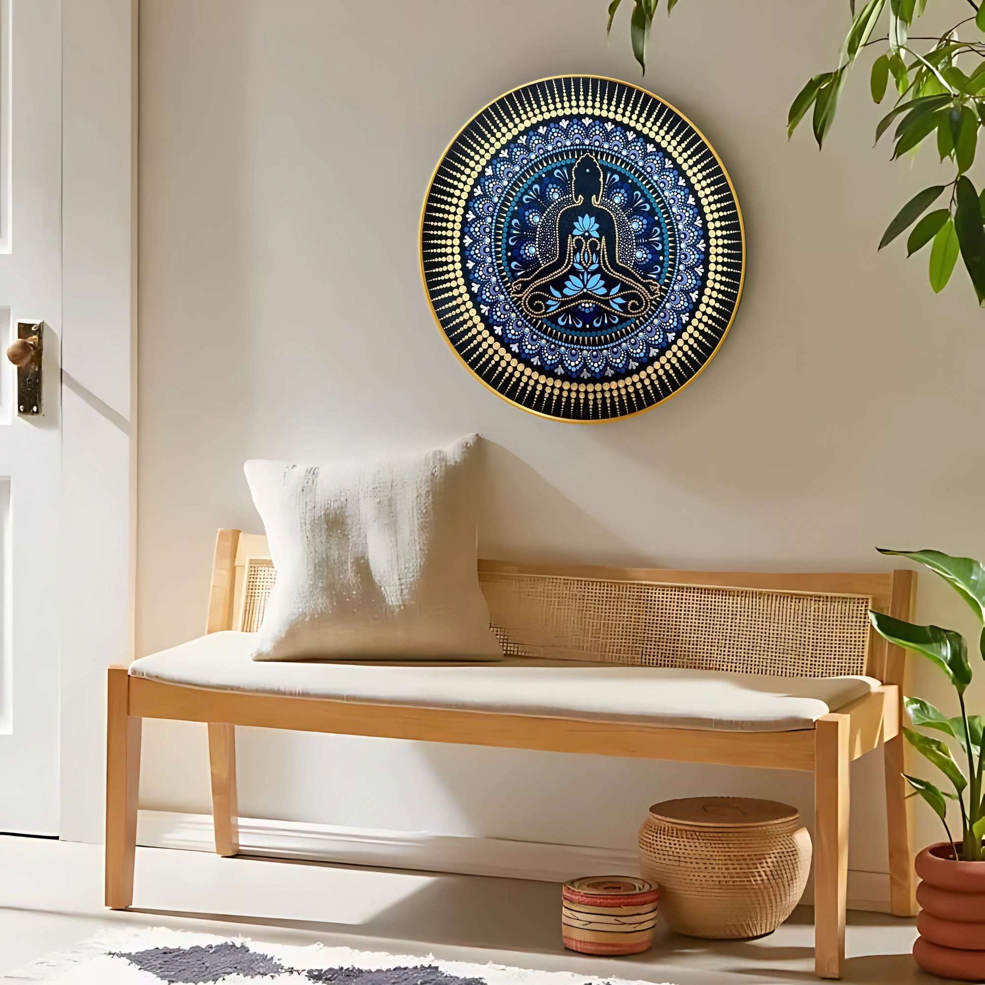 Round Wall Painting