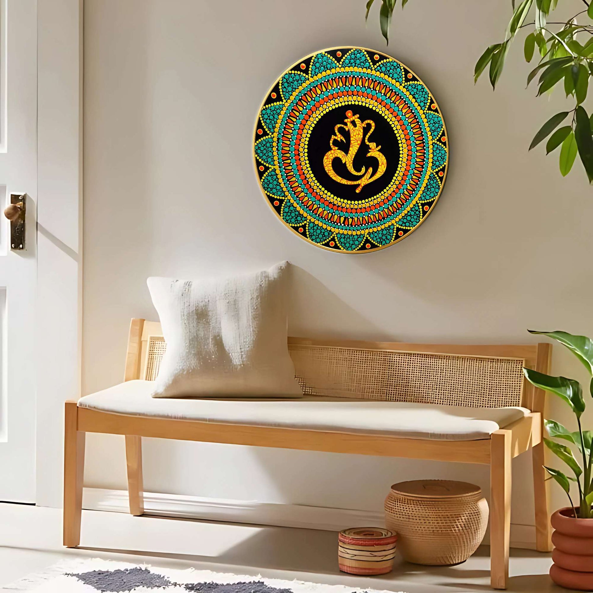 Round Wall Painting