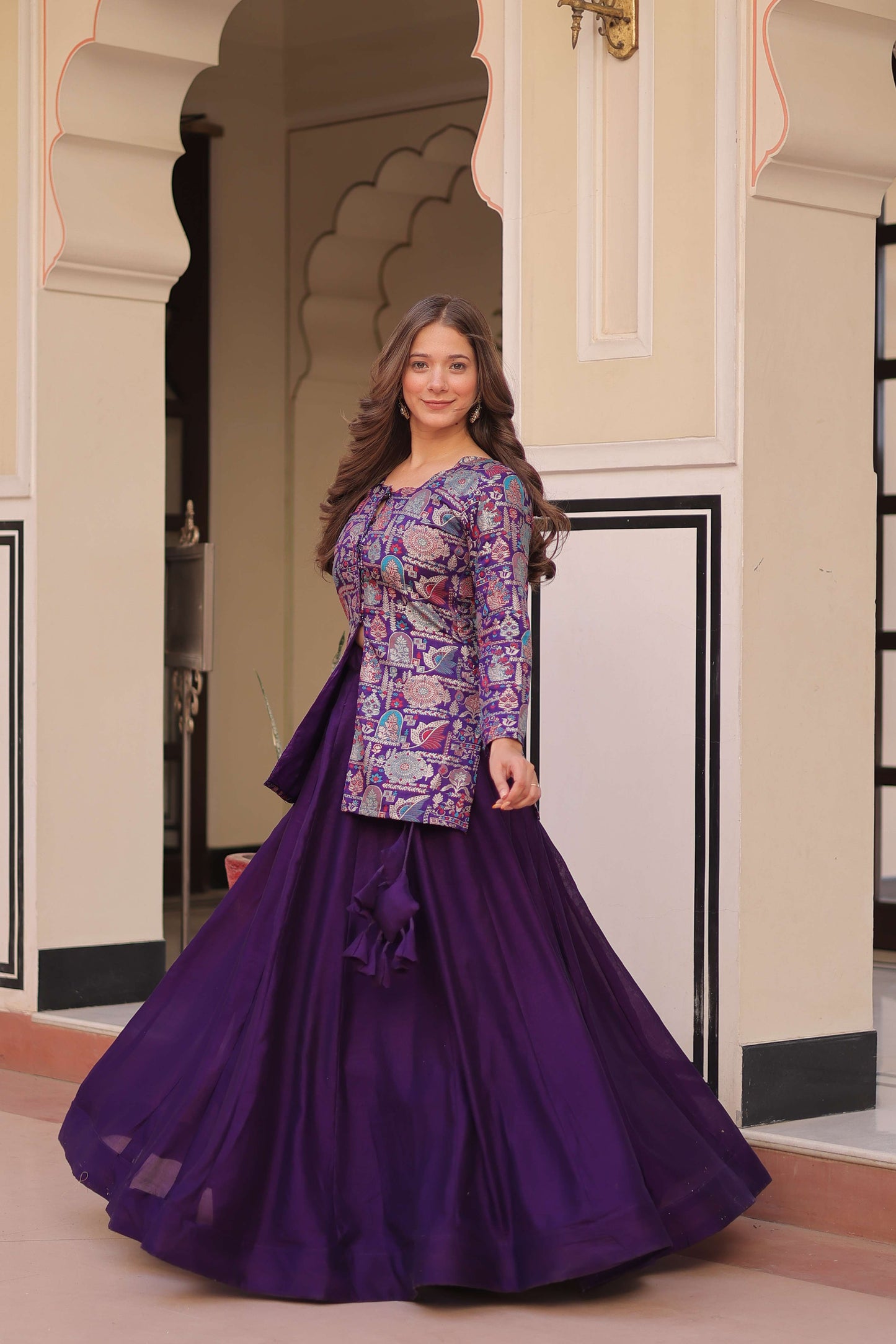 Premium Ready-made Lehenga Choli Set 