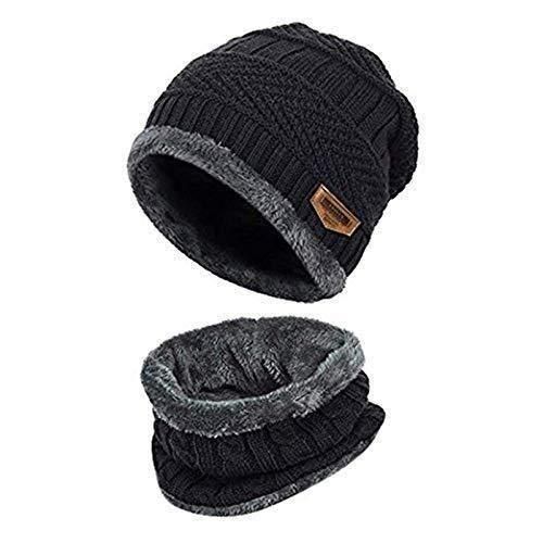 Men Woolen Cap with Face Cover - Pack of 2 | Warm Winter Balaclava | BuyDirectly.in