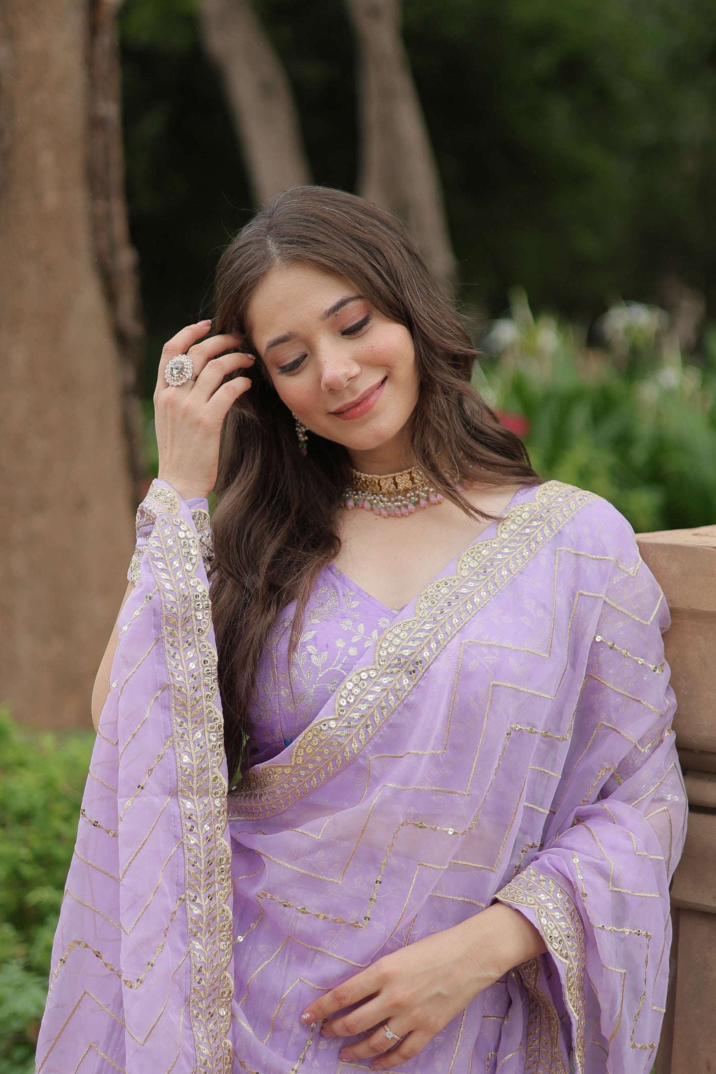 Viscose Dayble Jequard Lehenga Choli Set 