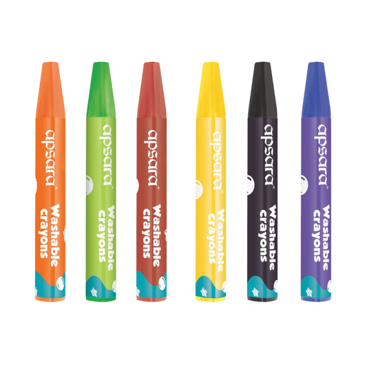 APSARA 12 WASHABLE CRAYONS