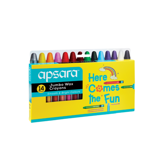 APSARA 14 JUMBO WAX CRAYONS