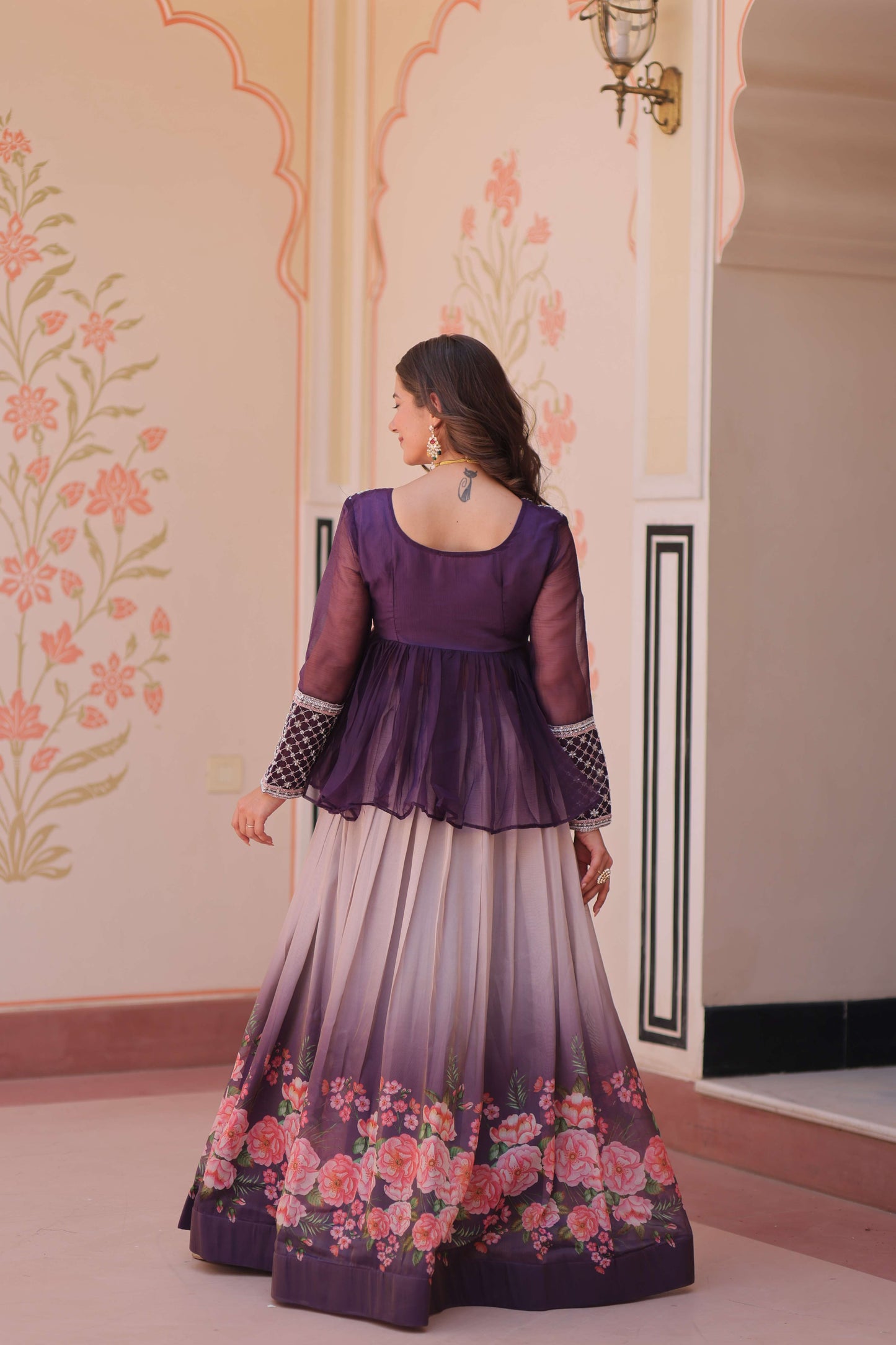 Premium Ready-made Lehenga Choli Set 