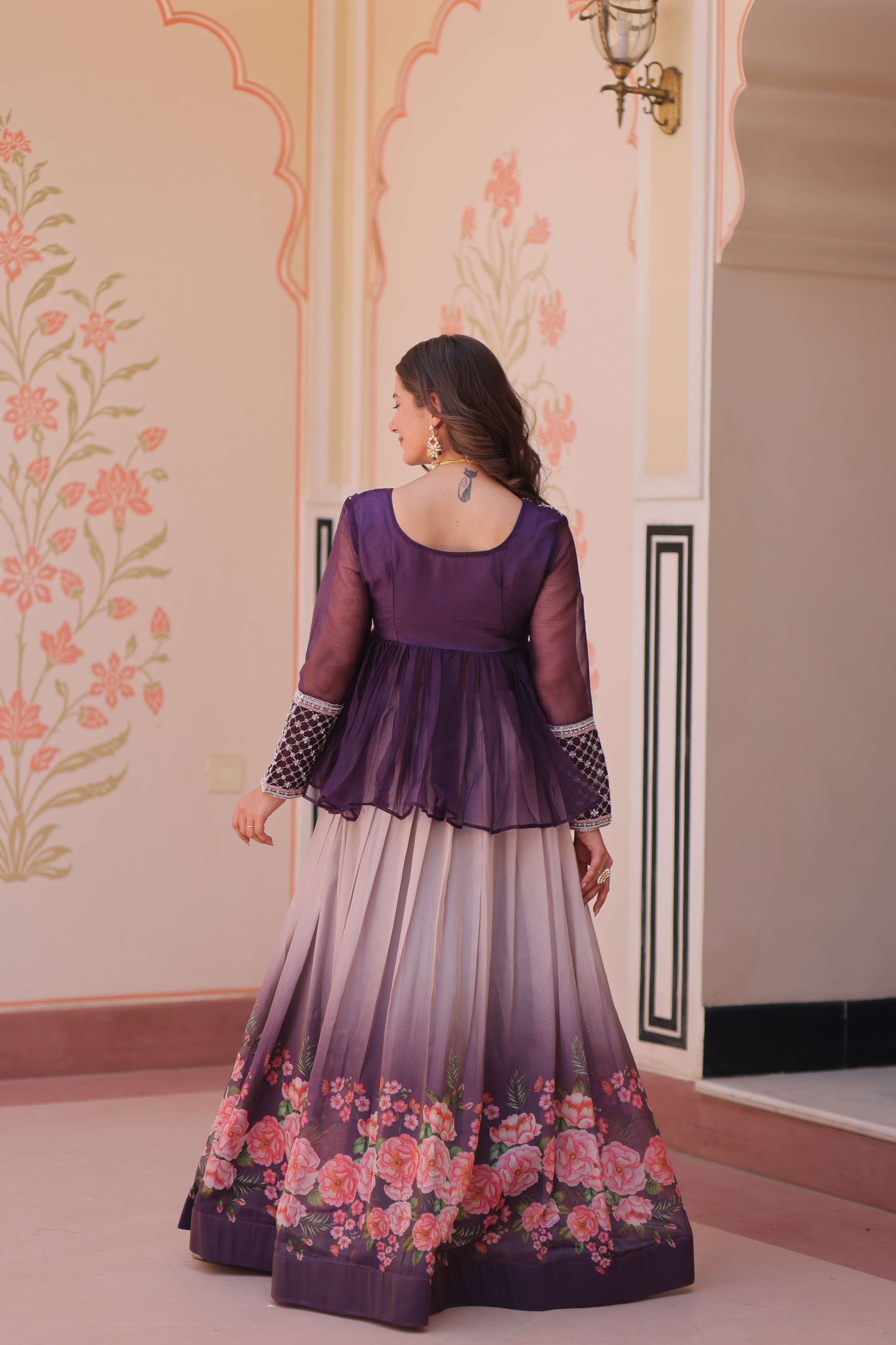 Premium Ready-made Lehenga Choli Set 