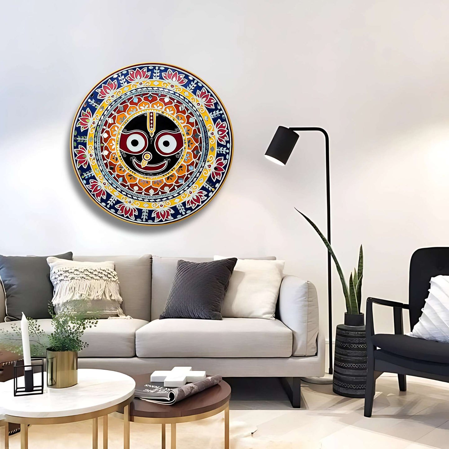 Round Wall Painting