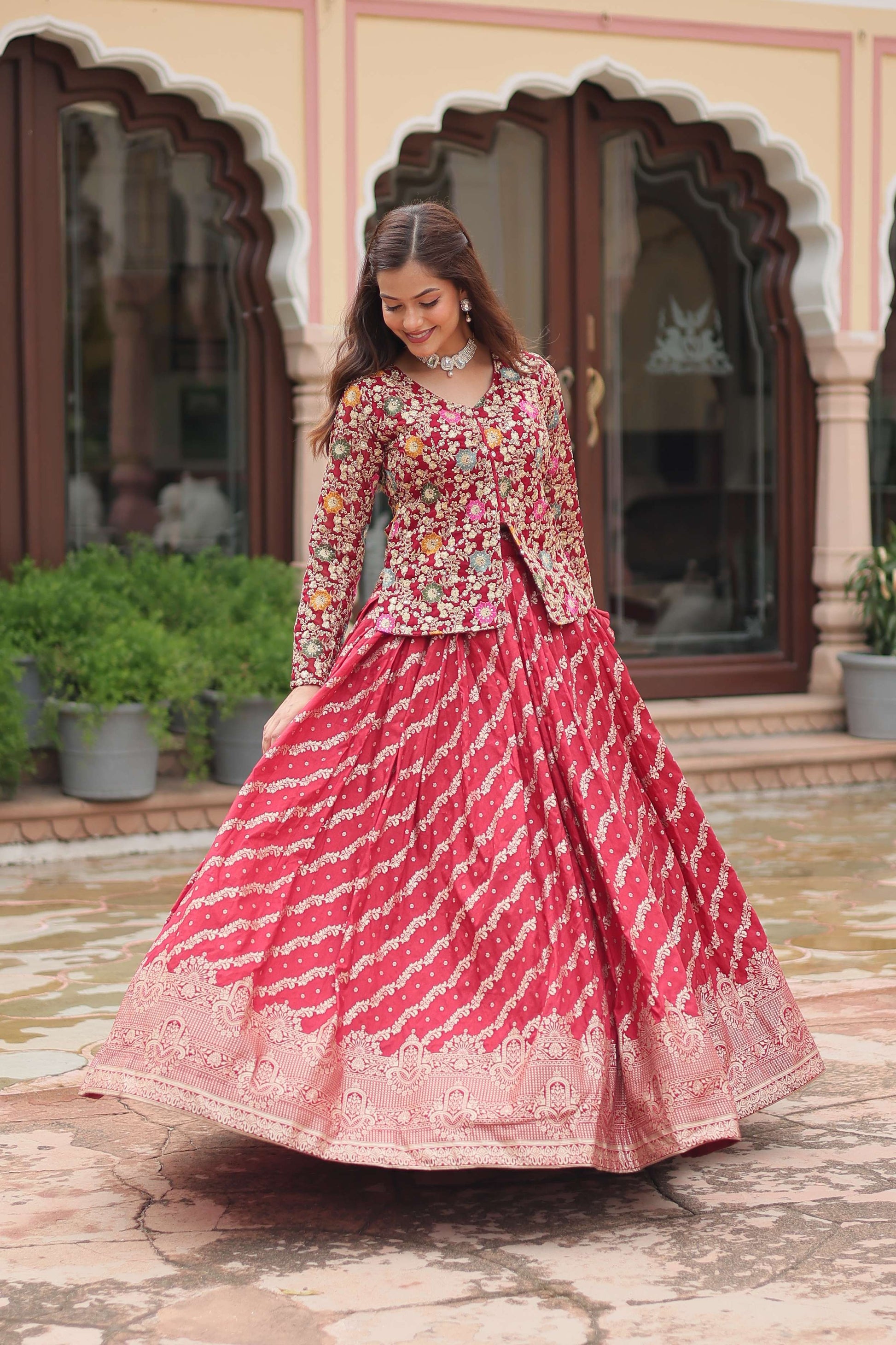 Premium Sequins Embroidered Co-ord Set