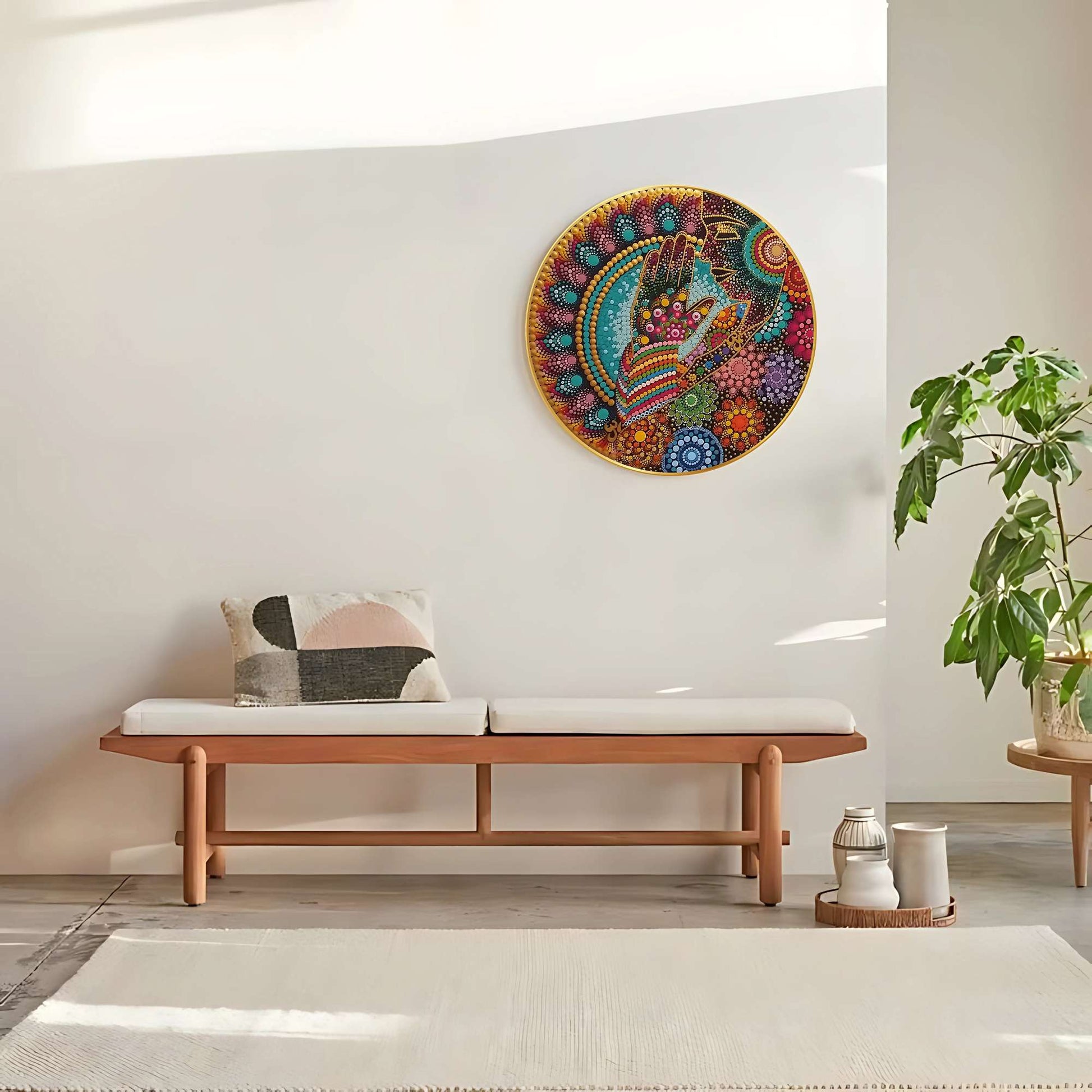 Round Wall Painting