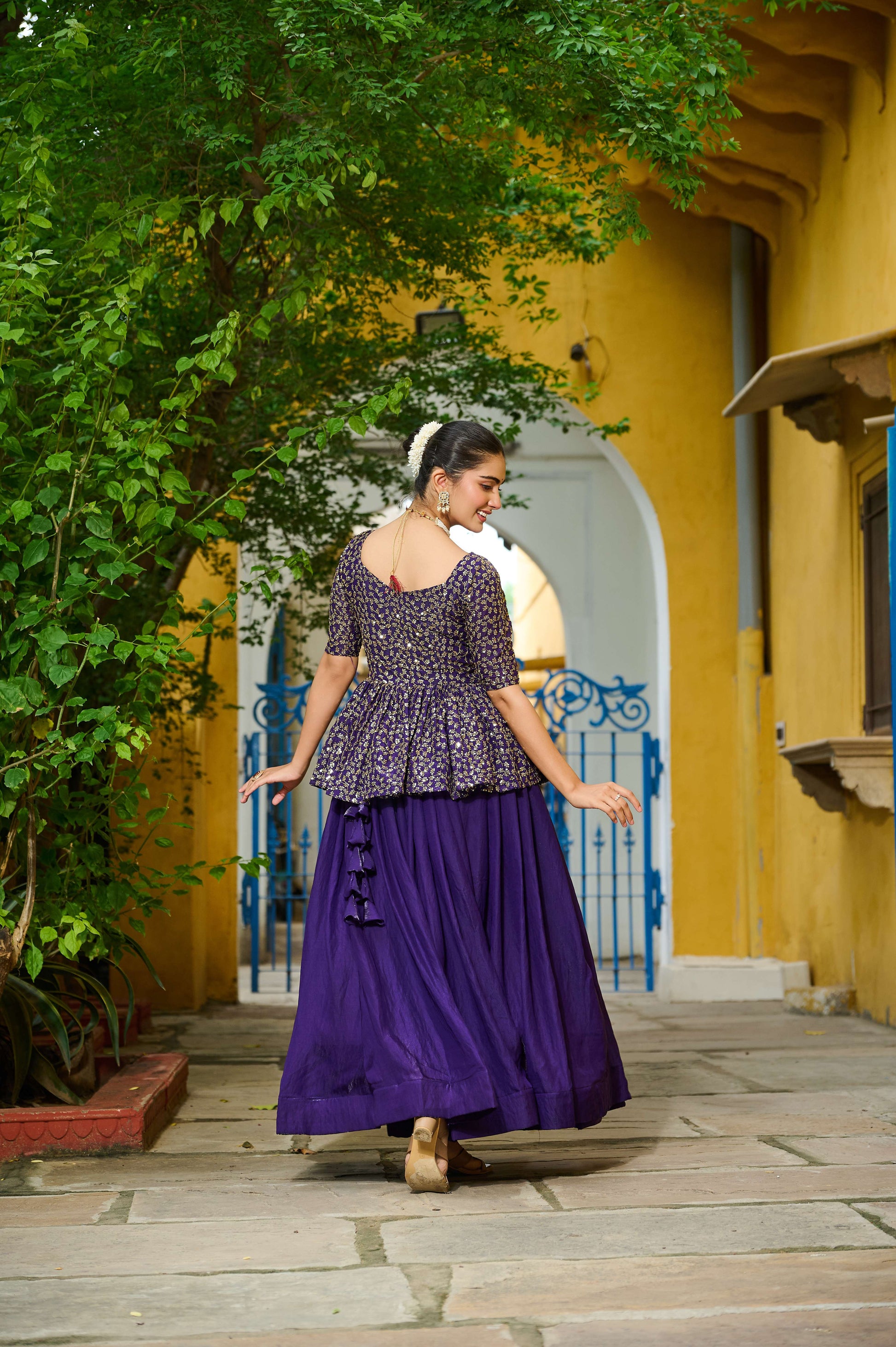 Premium Sequins Embroidered Fendy Lehenga Choli Set