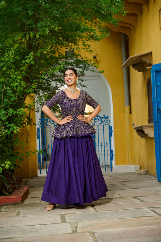 Premium Sequins Embroidered Fendy Lehenga Choli Set