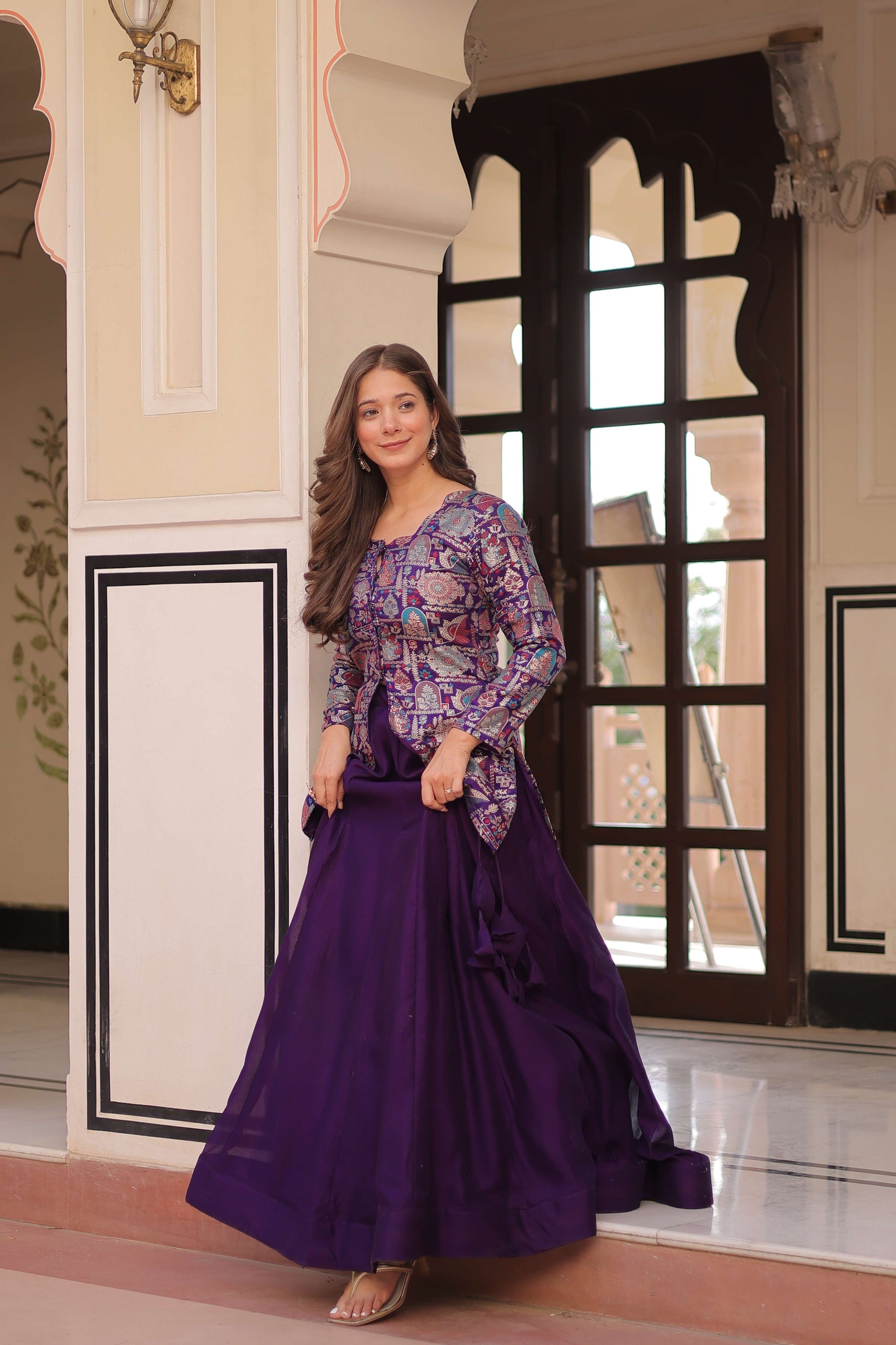 Premium Ready-made Lehenga Choli Set 