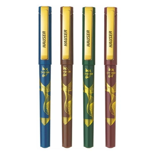 INX CYBER Gold Fountain Pen- Pack of 100