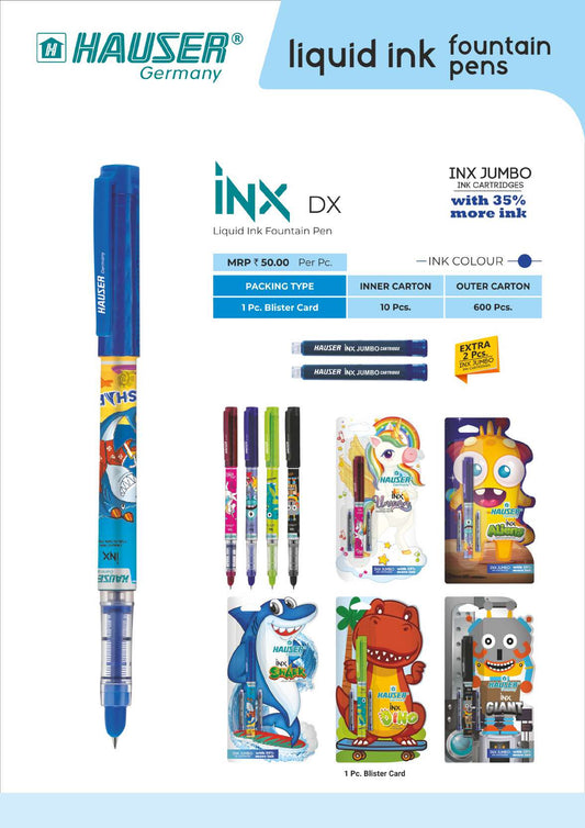 INX DX Fountain Pen- Pack of 100