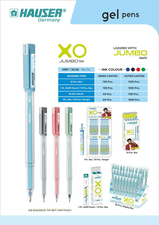 JUMBO Gel Pen- Pack of 100