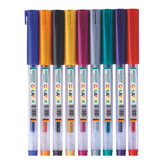 Creator Glitter Gel Pen- Pack of 100