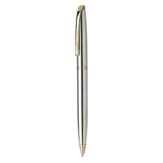DIGNITY Steel Gold Ball Pen- Pack of 100