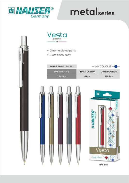 Vesta Ball Pen- Pack of 100