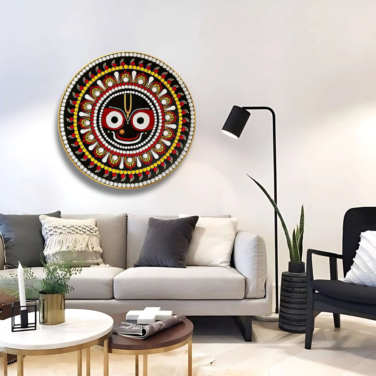 Round Wall Painting