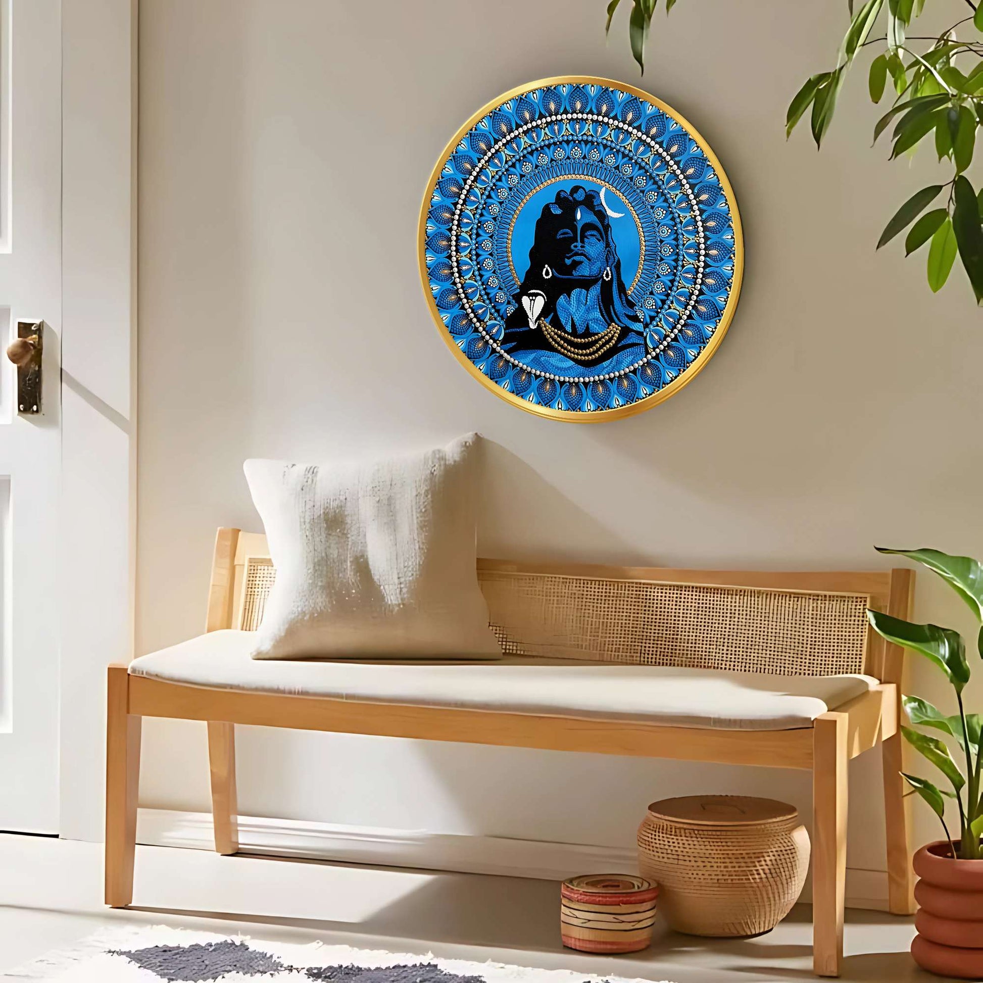 Round Wall Painting