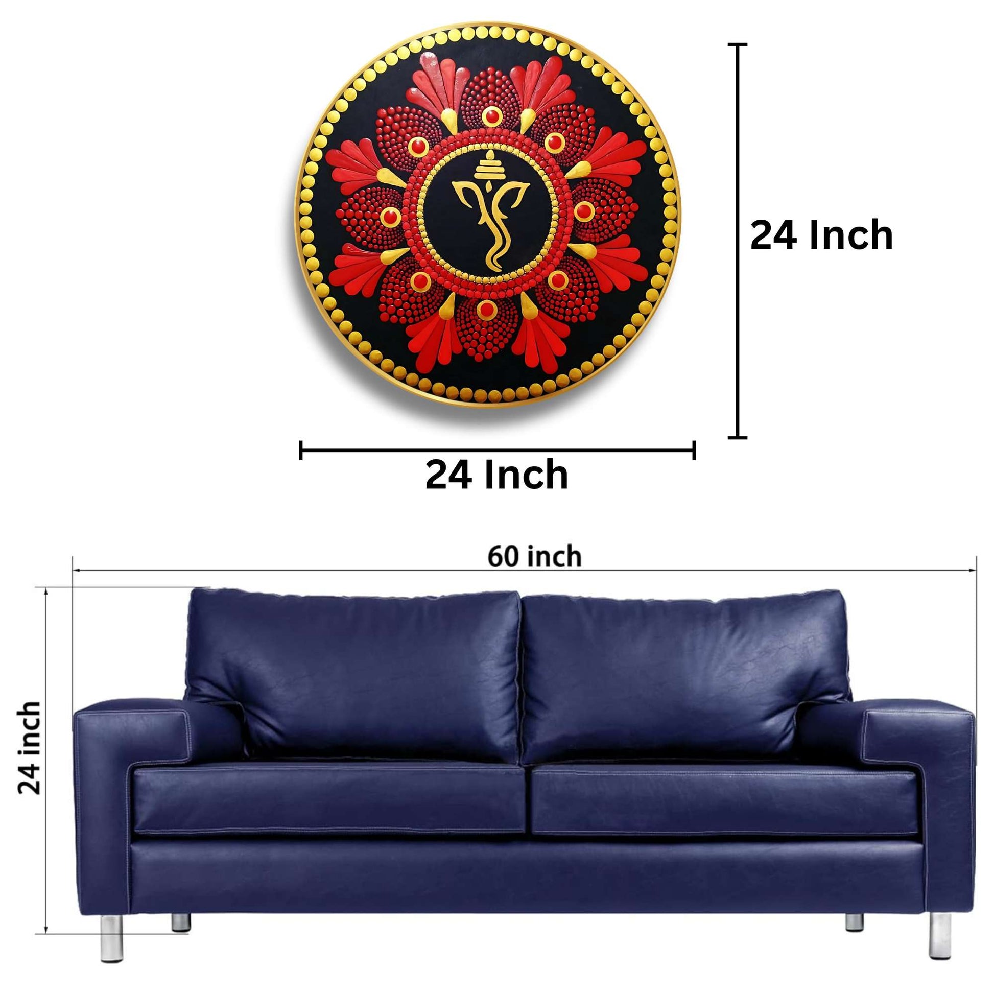 Round Wall Painting