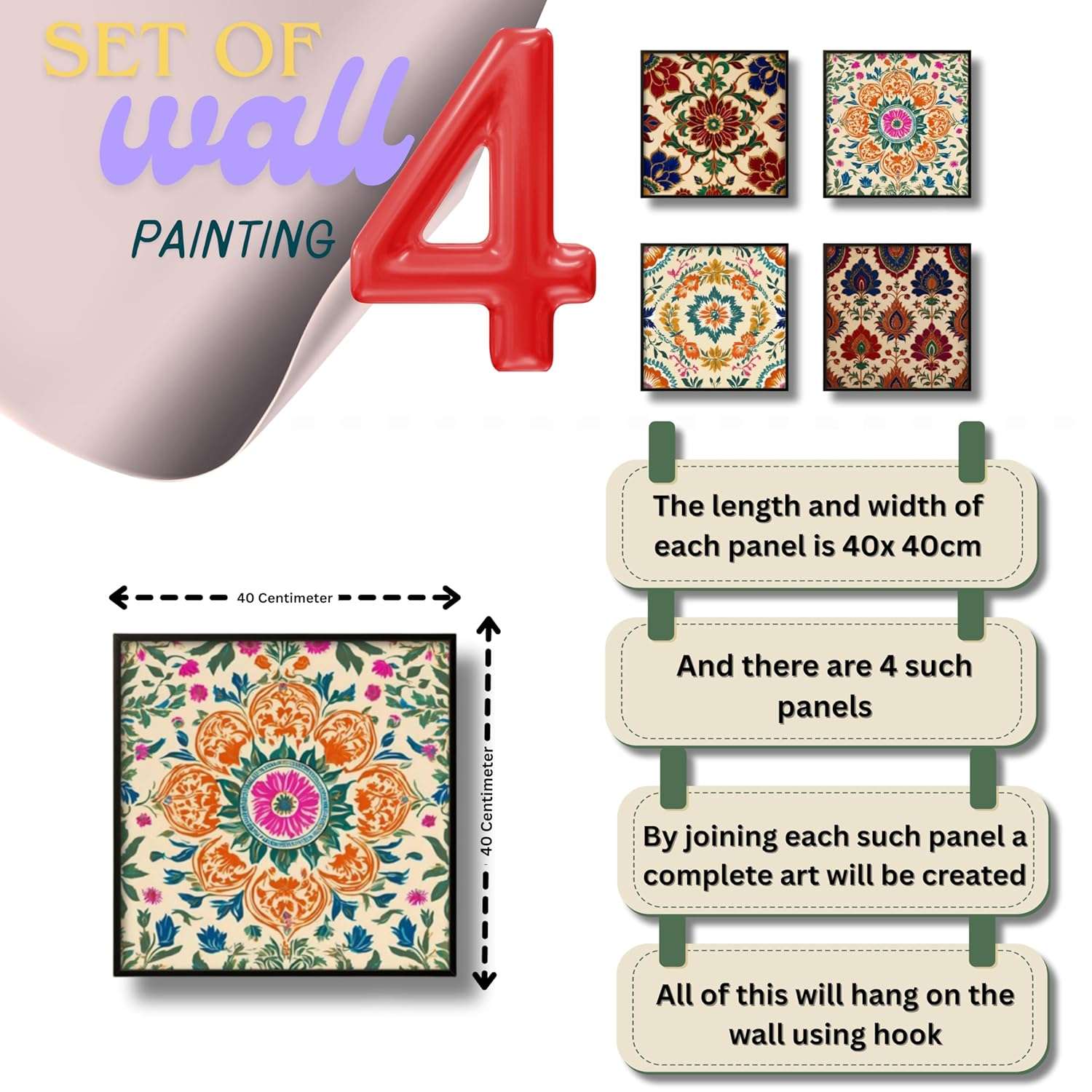 Pichwai Handmade Wall Painting