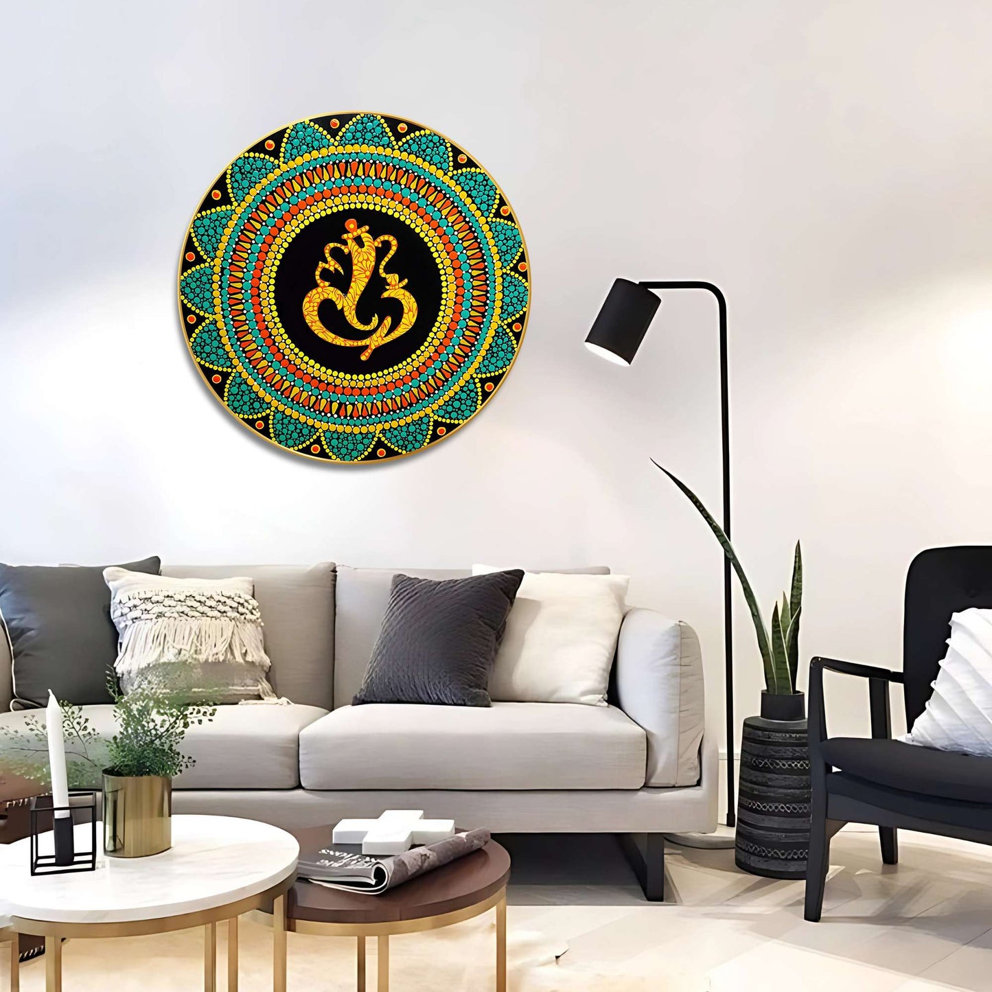 Round Wall Painting