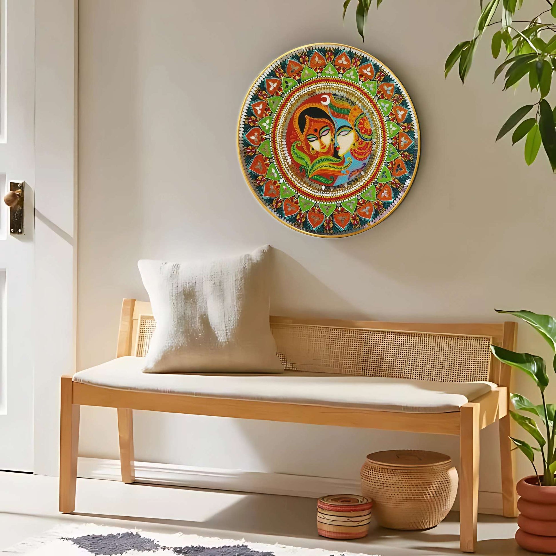 Round Wall Painting