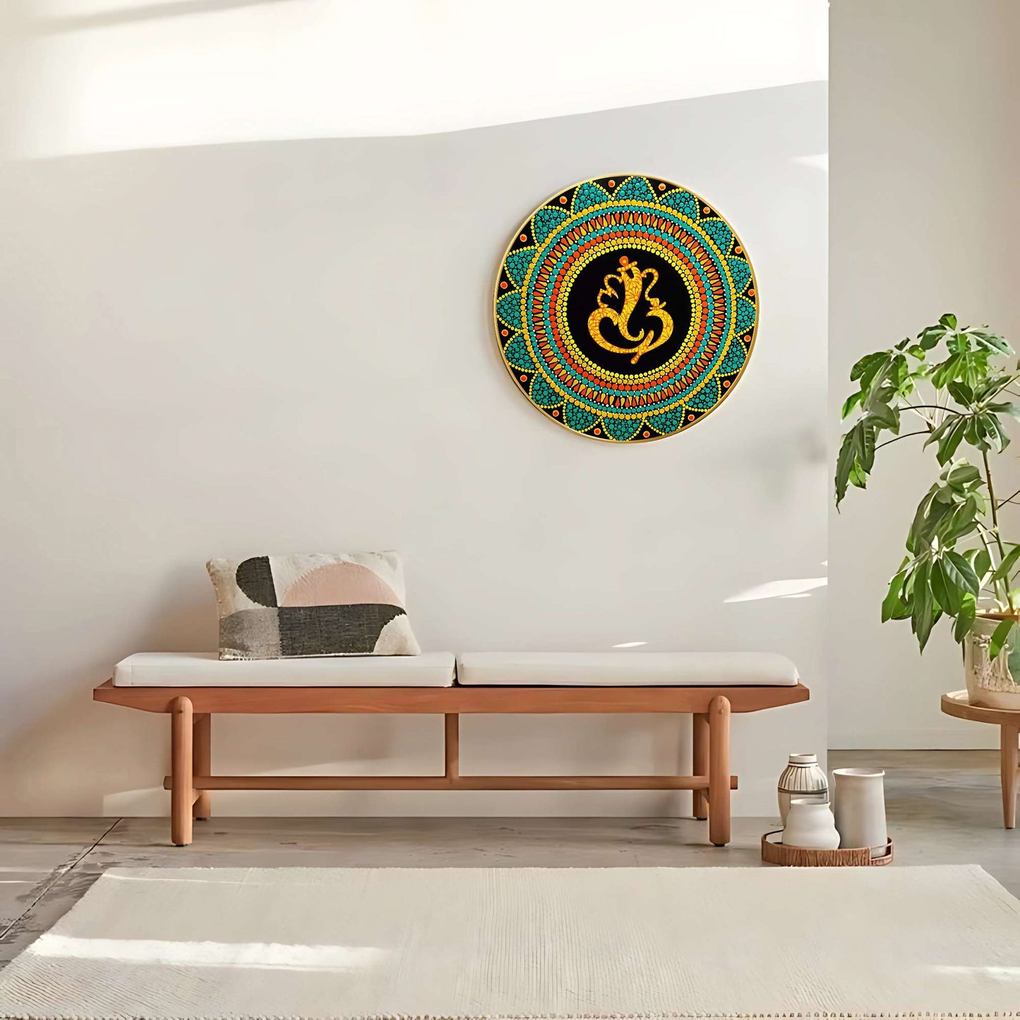 Round Wall Painting