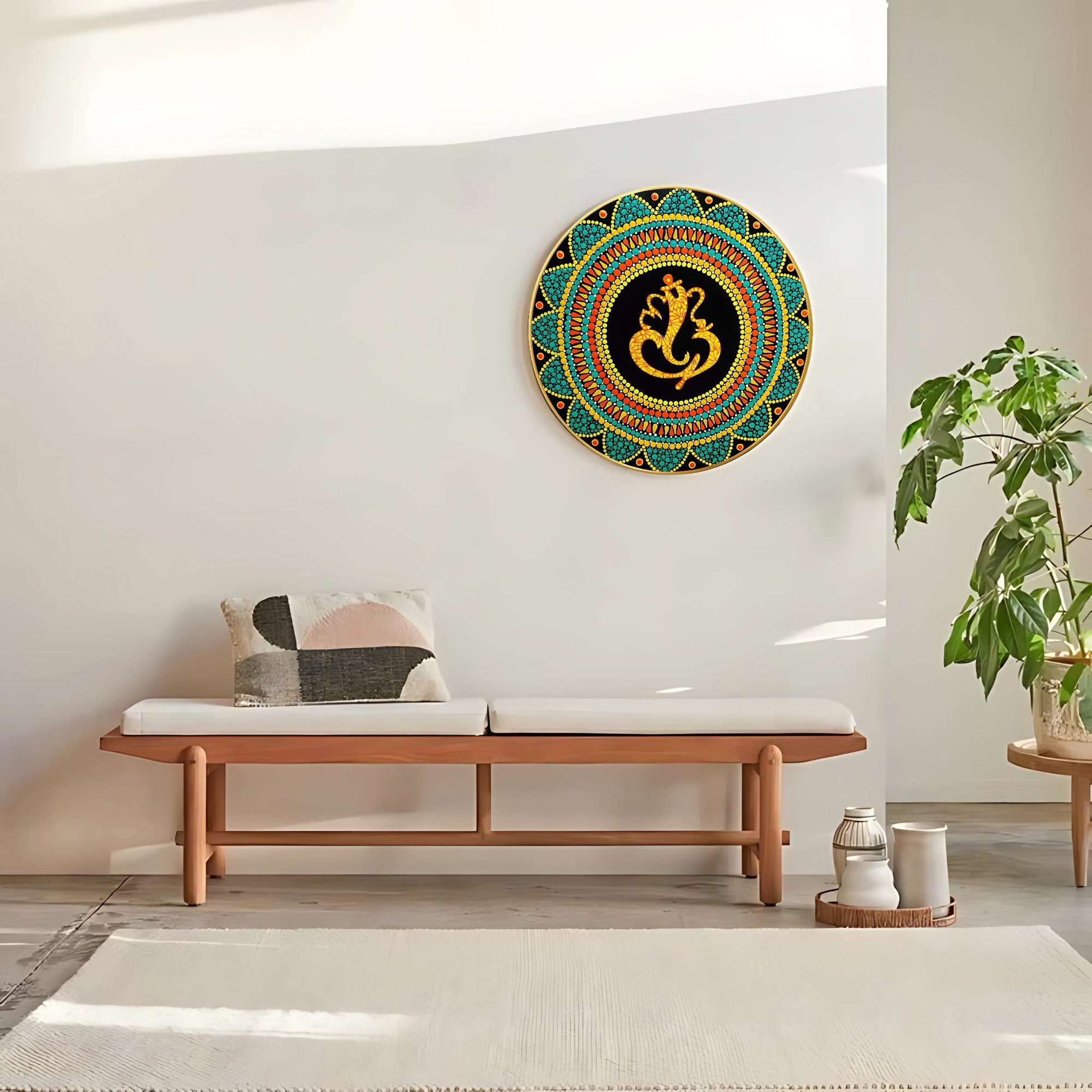 Round Wall Painting