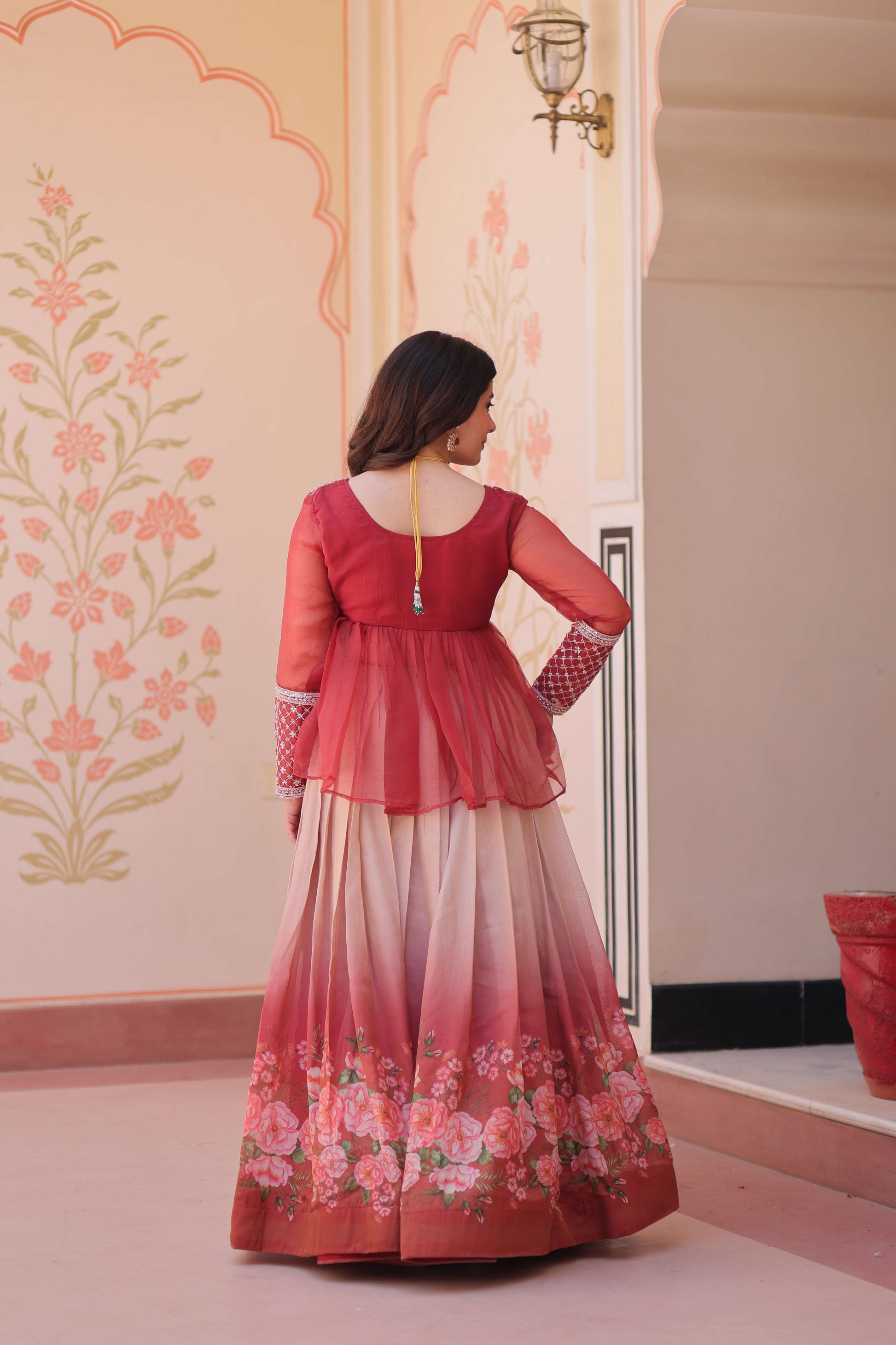 Premium Ready-made Lehenga Choli Set 