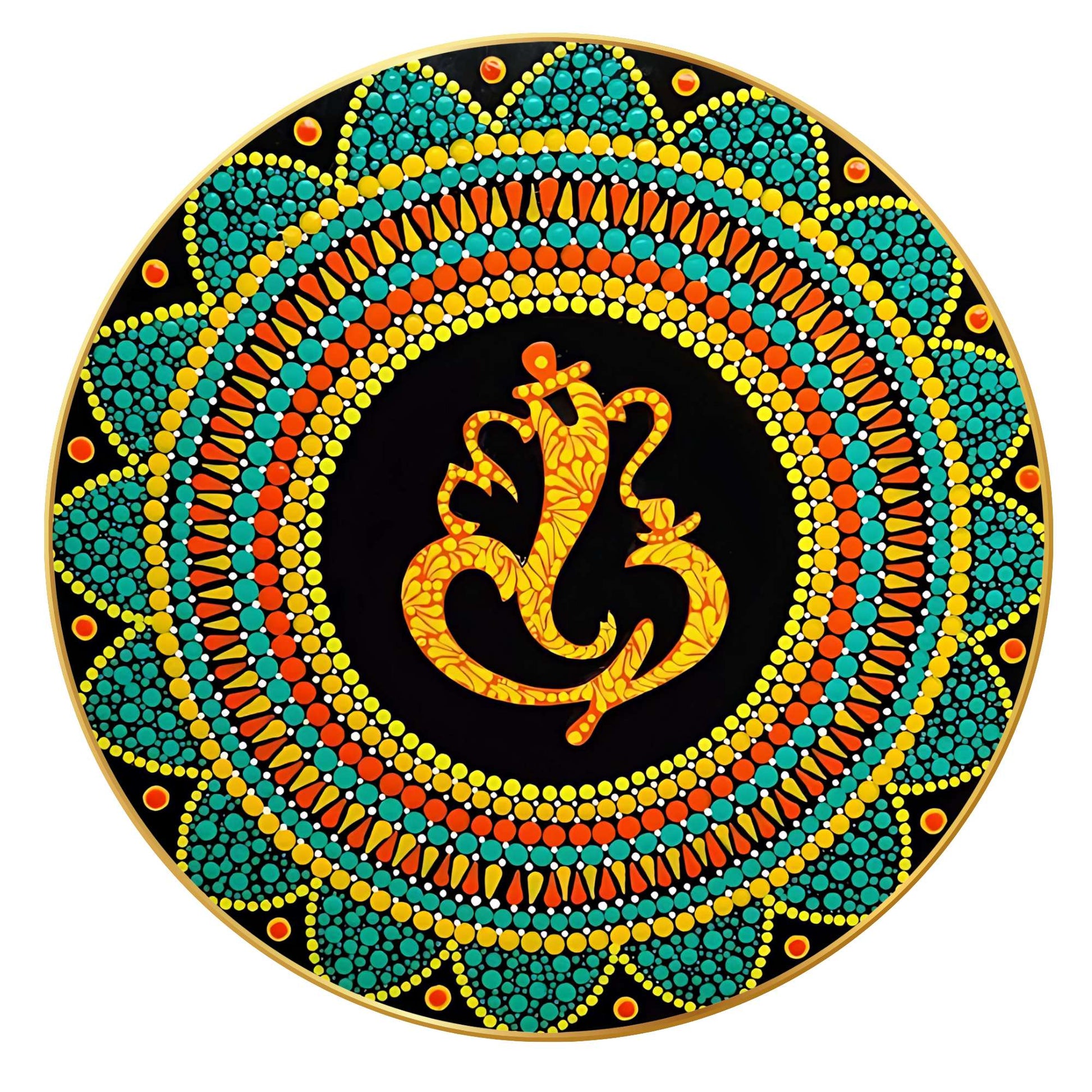 Round Wall Painting