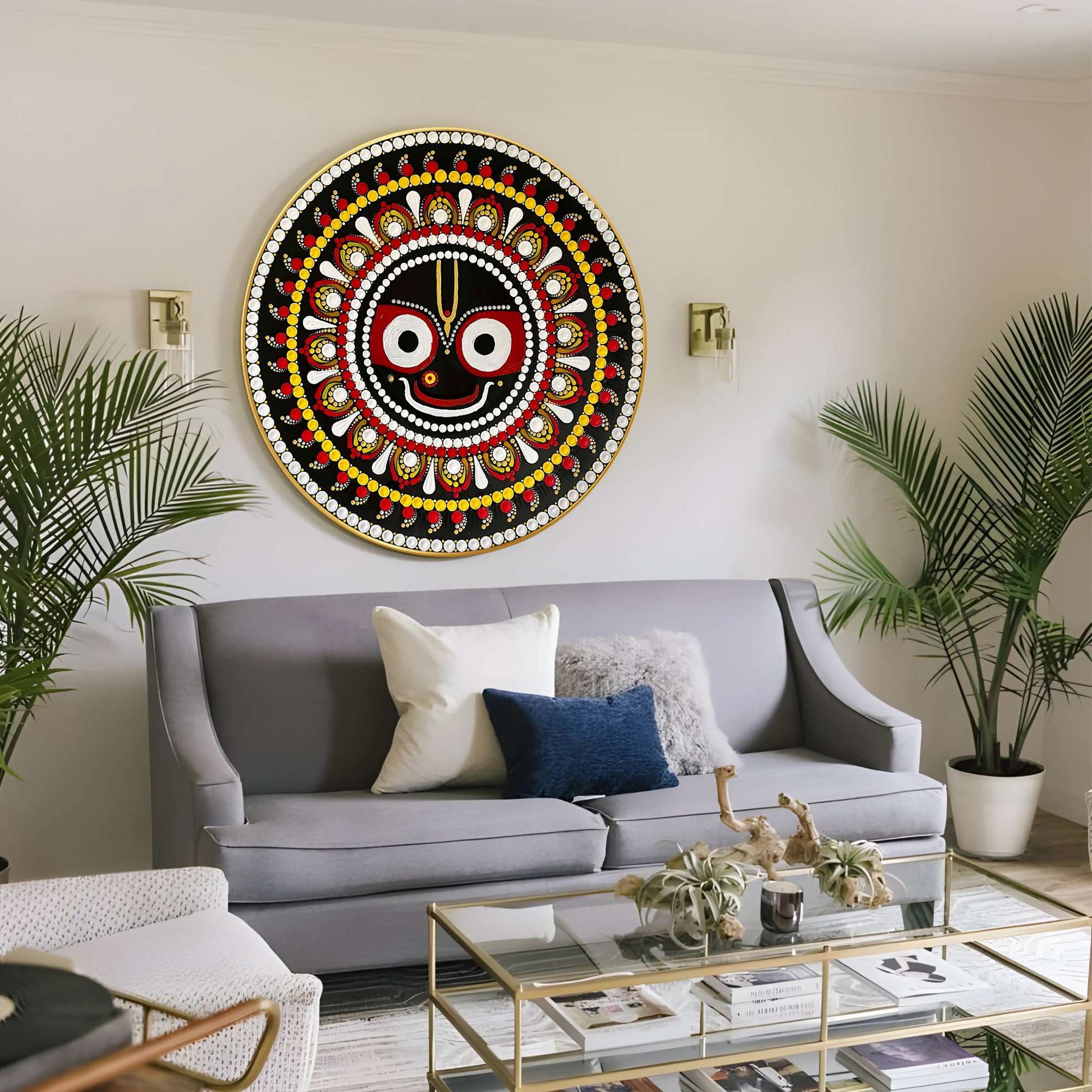 Round Wall Painting