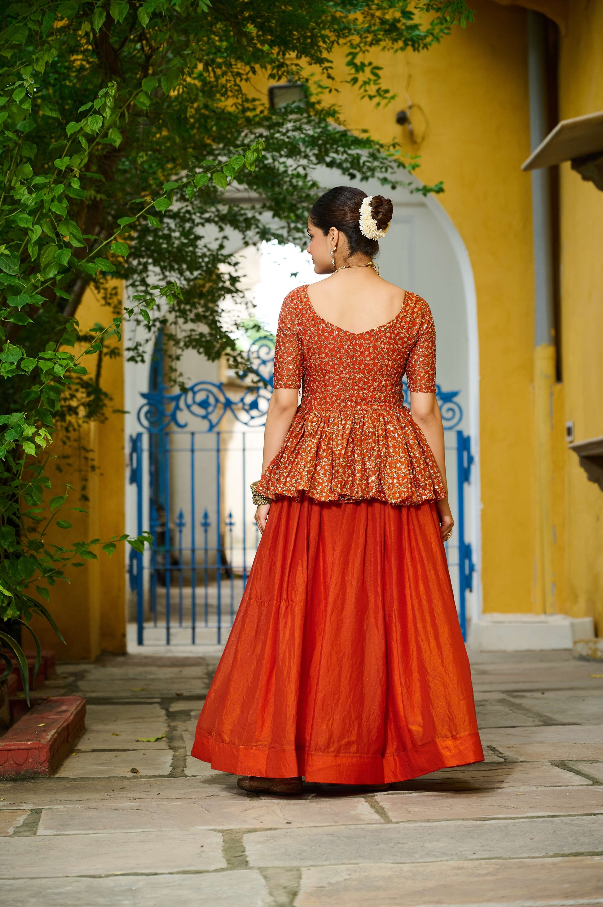 Premium Sequins Embroidered Fendy Lehenga Choli Set