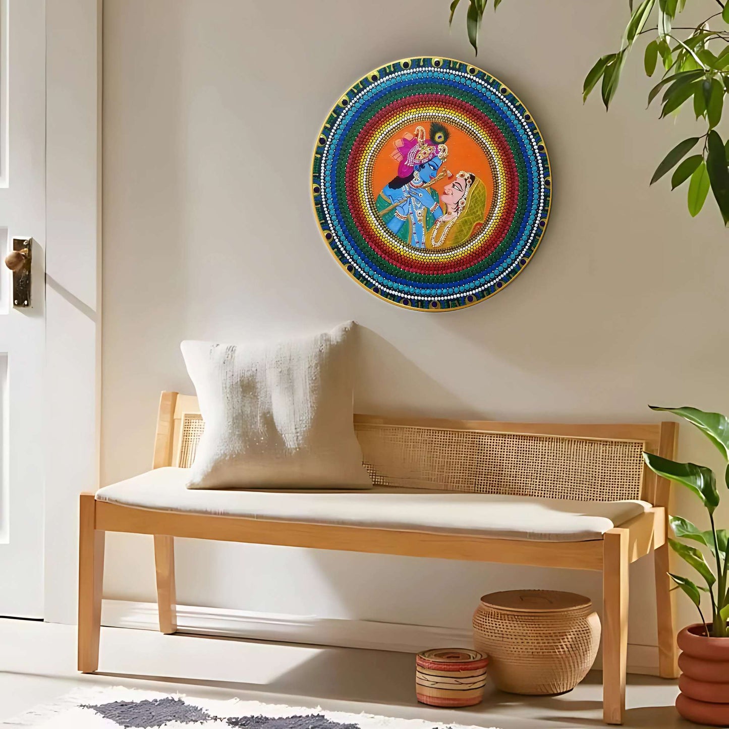Round Wall Painting